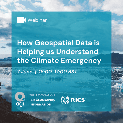 Geospatial and Sustainability - Registrations Open