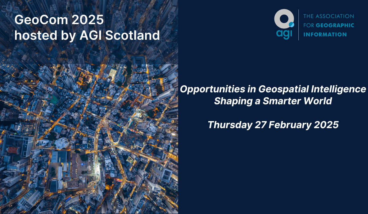 The AGI Unveils GeoCom 2025 In Geospatial Event Image 